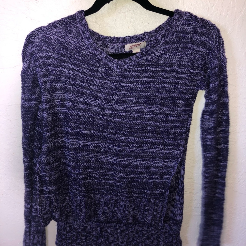 Purple Long Sleeve Sweater